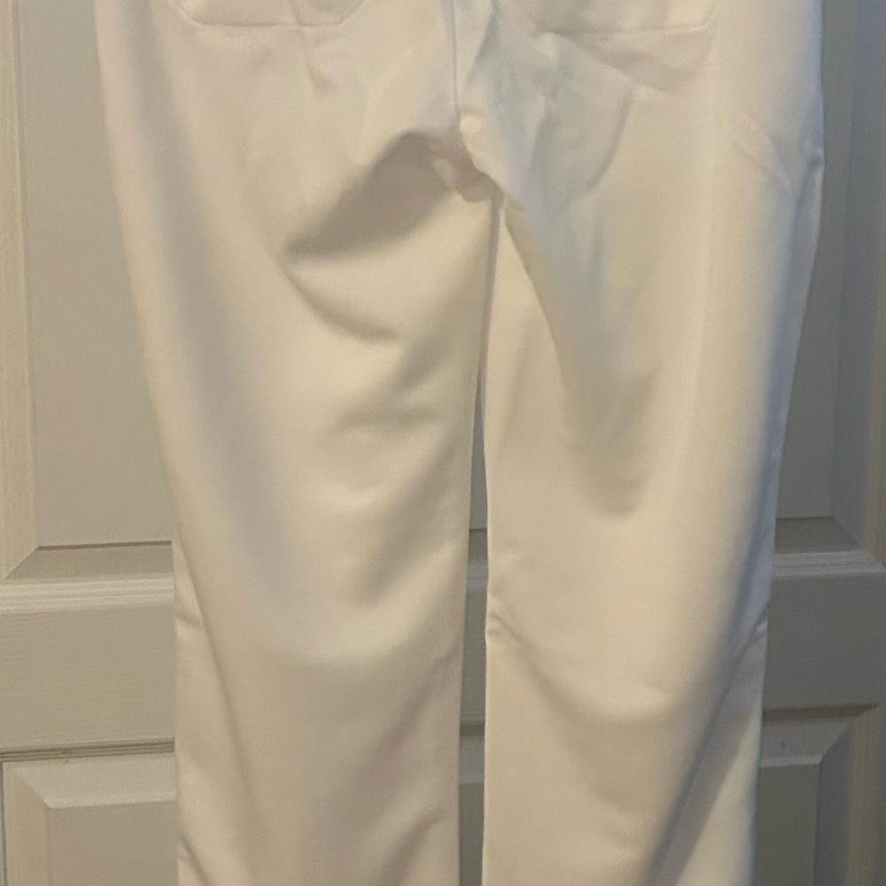 Adidas White Athletic Pants - Picture 2 of 3